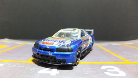 全日本GTカー選手権 単品 スカイラインGT-R R34　XANAVI HIROTO