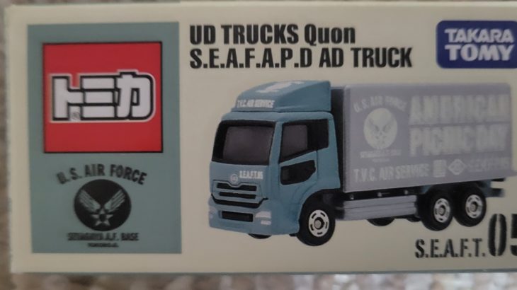 トミカ 世田谷ベース 05 UD TRUCKS Quon S.E.A.F.A.P.D AD TRUCK