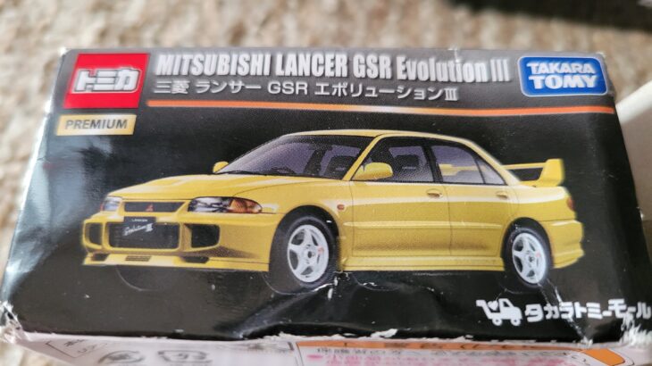 トミカプレミアム タカラトミーモール 三菱 ランサー GSR エボリューションⅢ